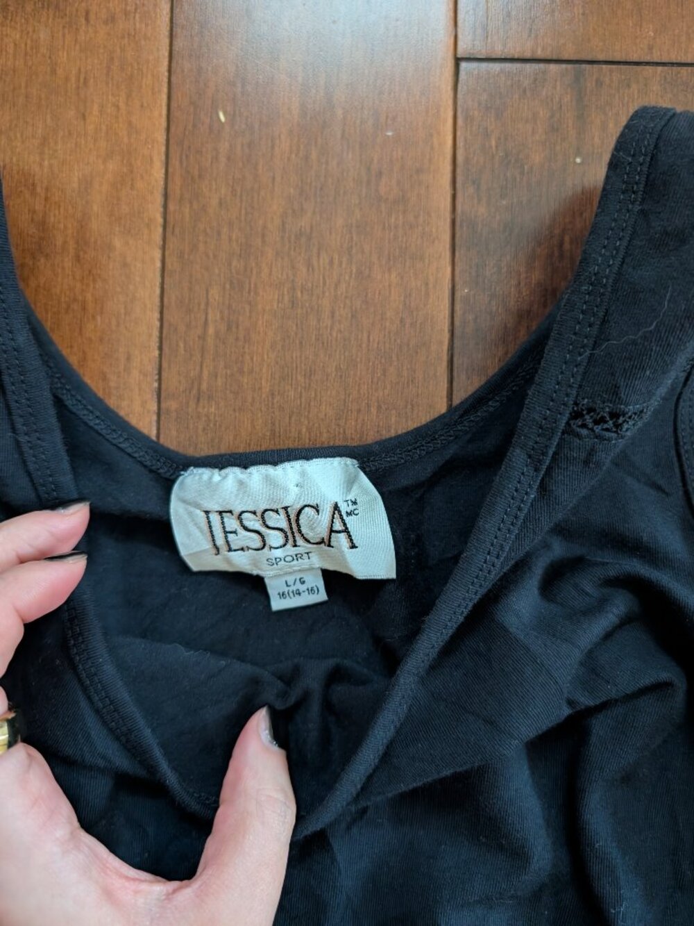 90s NET DETAIL VINTAGE TANK TOP - Picture 4 of 5